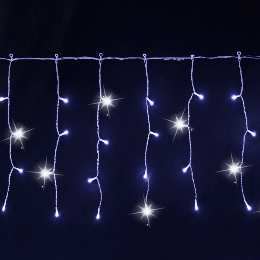 Aigostar - LED-jouluvaloketju ulkokäyttöön 200xLED 8x0,4m IP44 kylmänvalkoinen