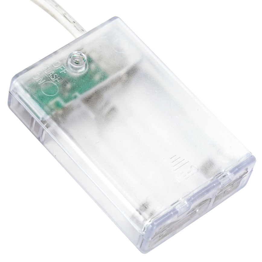 Aigostar - LED-jouluvalosarja 50xLED/3xAA 5,3m kylmänvalkoinen