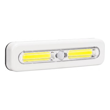 Aigostar - LED-kaapin valaistus liiketunnistimella LED/3xAAA 6500K valkoinen