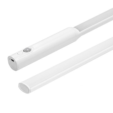 Aigostar - LED-kaapin valaistus liiketunnistimella LED/5W/5V 1800 mAh 5700K valkoinen
