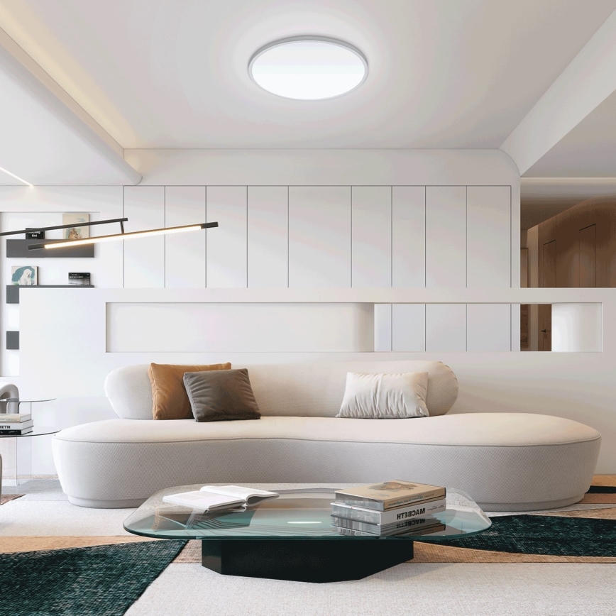 Aigostar - LED-kattovalaisin kylpyhuoneeseen LED/40W/230V 6500K halkaisija 54 cm IP44