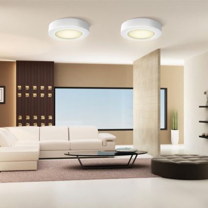 Aigostar - LED-kattovalaisin LED/20W/230V halkaisija 24,7 cm 3000K valkoinen