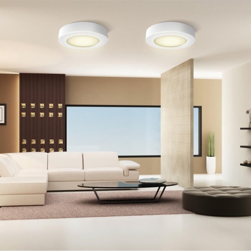 Aigostar - LED-kattovalaisin LED/20W/230V halkaisija 24,7 cm 3000K valkoinen