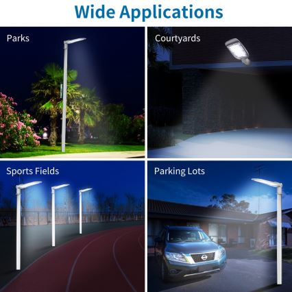 Aigostar - LED-katuvalaisin SLIM LED/200W/230V 6500K IP65