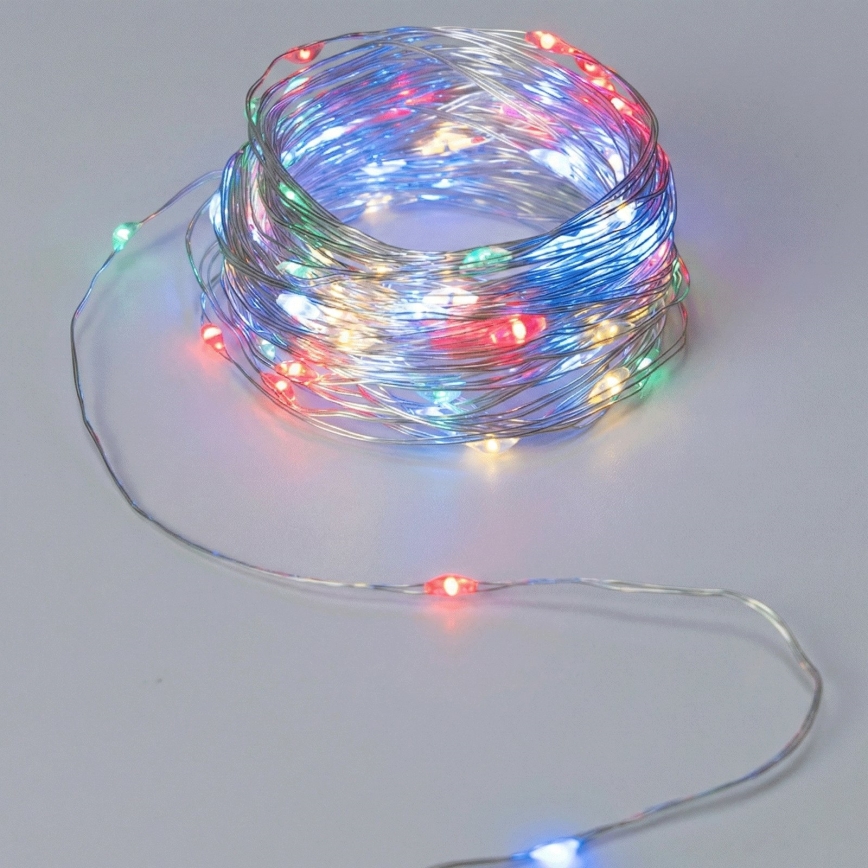 Aigostar - LED-koristevaloketju pullonkorkkiin asetettava 40xLED/3xLR44 4m monivärinen