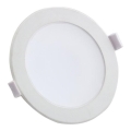 Aigostar - LED Kylpyhuoneen upotettava valo LED/15W/230V 6000K IP44 halkaisija 14,5 cm valkoinen