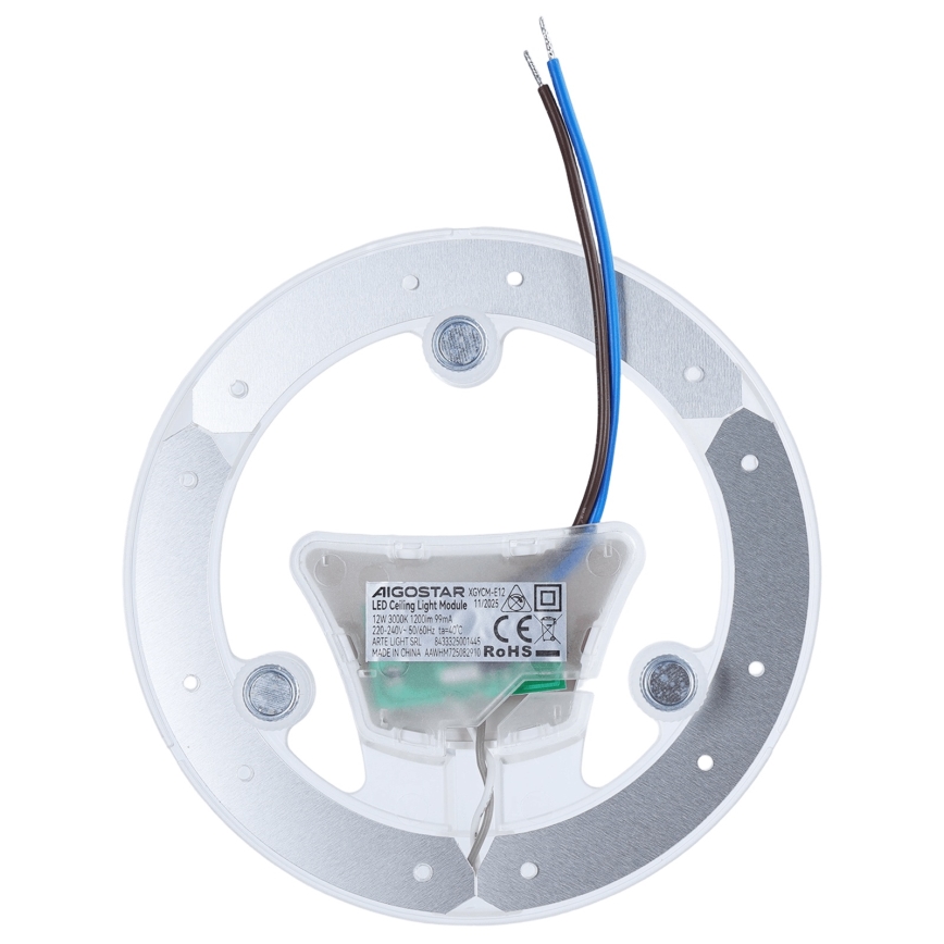 Aigostar - LED-magneettimoduuli LED/12W/230V 3000K