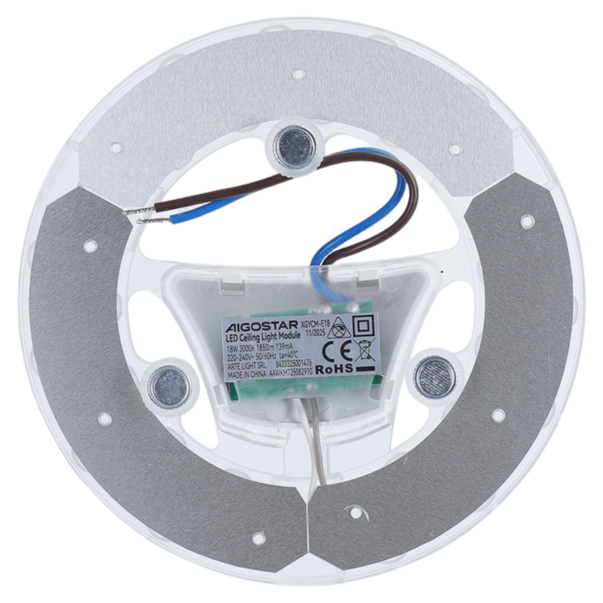 Aigostar - LED-magneettimoduuli LED/18W/230V 3000K