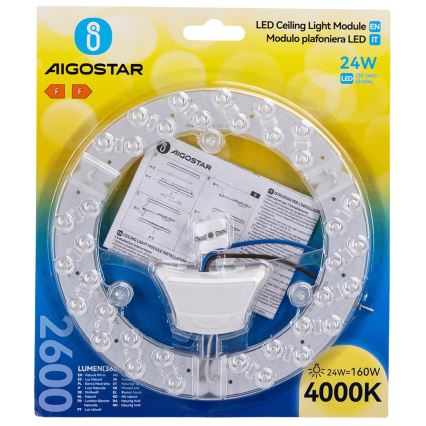 Aigostar - LED-magneettimoduuli LED/24W/230V 4000K