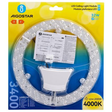 Aigostar - LED-magneettimoduuli LED/32W/230V 4000K