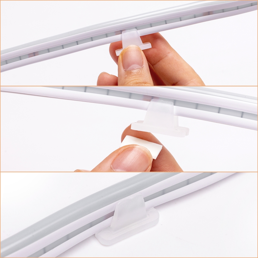 Aigostar - LED-nauha 50m LED/400W/230V 3000K IP65