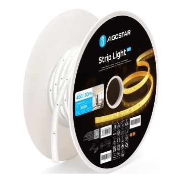 Aigostar - LED-nauha LED/250W/230V 50m 3000K IP65