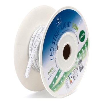 Aigostar - LED-nauha LED/350W/230V 50m vihreä IP65
