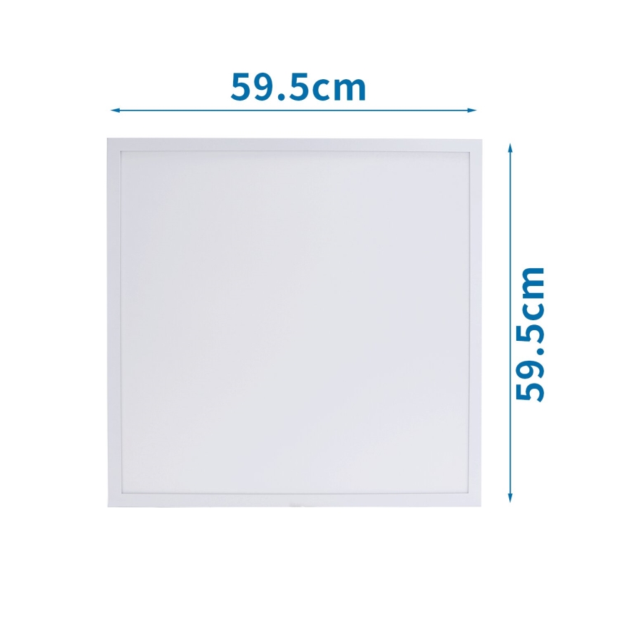 Aigostar - LED-kattopaneeli LED/40W/230V 6500K 60x60cm valkoinen