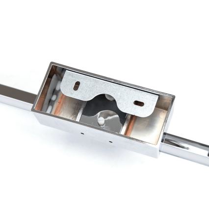 Aigostar - LED-peilivalon kylpyhuoneeseen LED/12W/230V 4000K 60cm IP44 alumiini