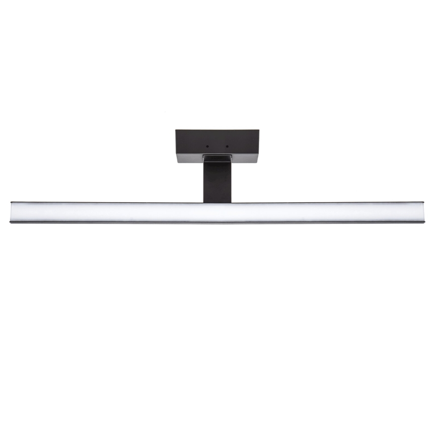 Aigostar - LED-peilivalaisin kylpyhuoneeseen LED/12W/230V 4000K 60 cm IP44 musta