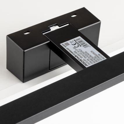 Aigostar - LED-peilivalaisin kylpyhuoneeseen LED/8W/230V 4000K 40 cm IP44 musta