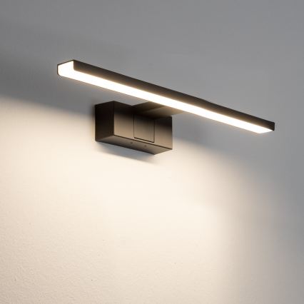 Aigostar - LED peilivalaisin kylpyhuoneeseen LED/8W/230V 4000K 40 cm IP44 musta
