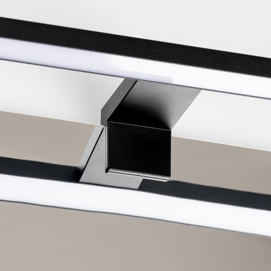 Aigostar - LED peilivalaisin kylpyhuoneeseen LED/8W/230V 4000K 40 cm IP44 musta
