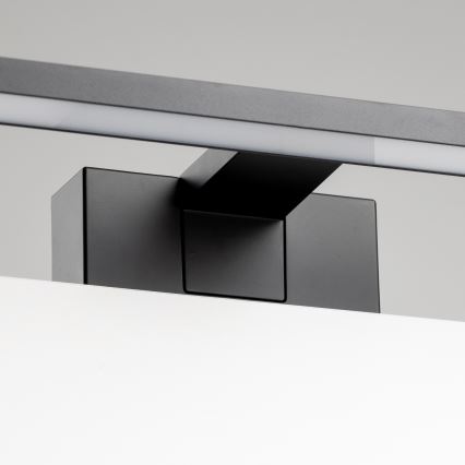 Aigostar - LED peilivalaisin kylpyhuoneeseen LED/8W/230V 4000K 40 cm IP44 musta
