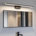 Aigostar - LED-peilivalon kylpyhuoneeseen LED/12W/230V 4000K 60 cm IP44 musta