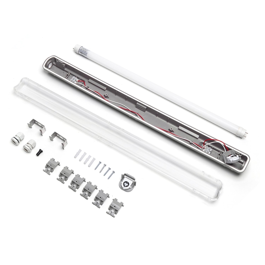 Aigostar - LED-putkityövalo 1xG13/9W/230V 4000K 66,6 cm IP65