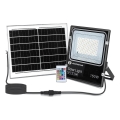 Aigostar - LED RGB himmennettävä aurinkokohdevalo LED/150W/3,2V IP66 12000 mAh + kaukosäädin