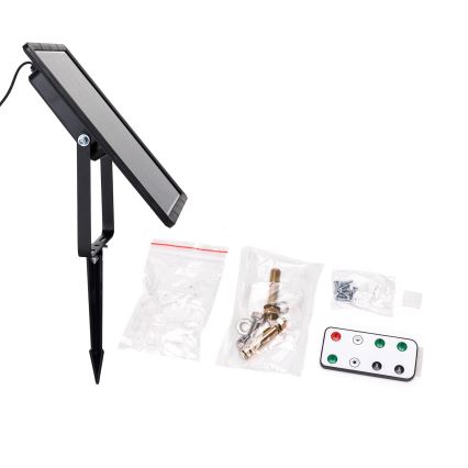 Aigostar - LED RGB himmennettävä aurinkokennonauha LED/10W/3,2V 10 m IP65 8000 mAh + kaukosäädin