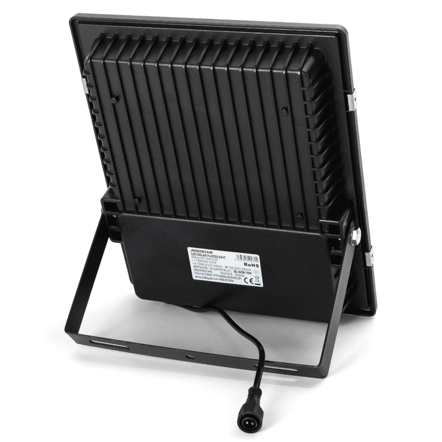 Aigostar - LED RGB himmennettävä aurinkokohdevalo LED/150W/3,2V IP66 12000 mAh + kaukosäädin