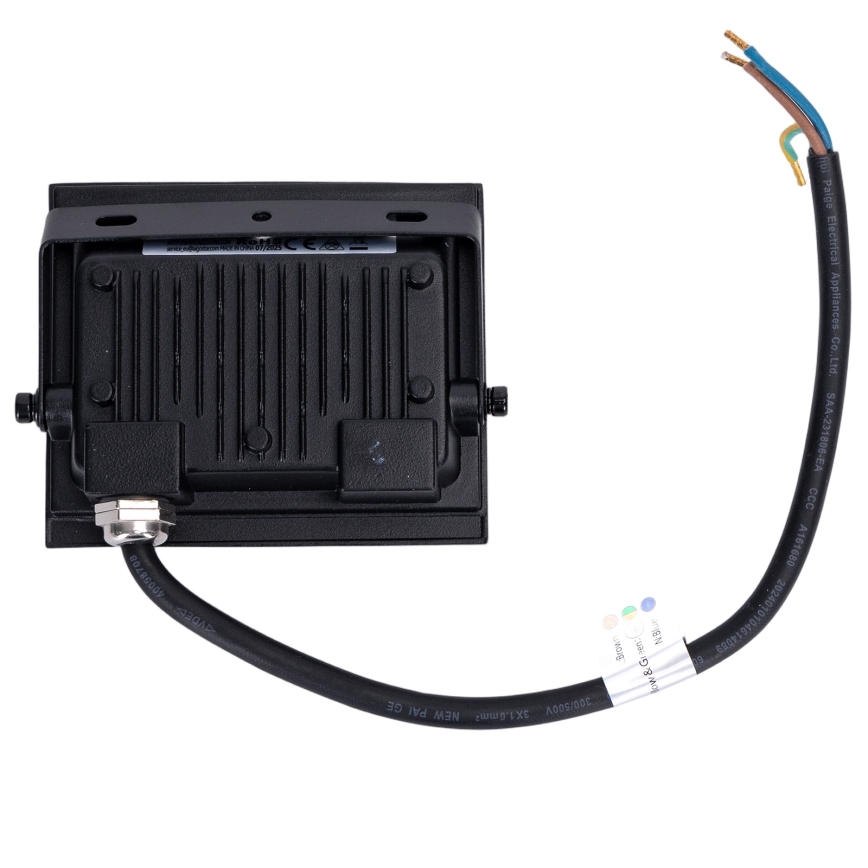 Aigostar - LED RGB himmennettävä valonheitin LED/20W/230V IP65 + kaukosäädin