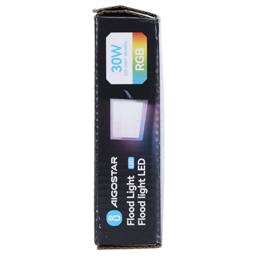 Aigostar - LED RGB himmennettävä valonheitin LED/30W/230V IP65 + kaukosäädin