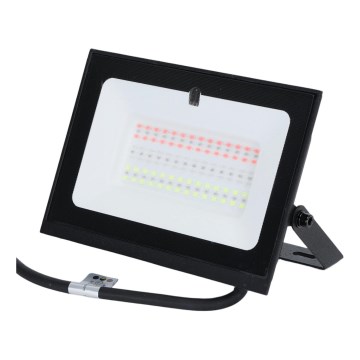 Aigostar - LED RGB himmennettävä valonheitin LED/50W/230V IP65 + kaukosäädin