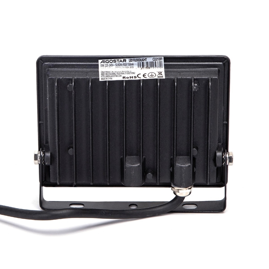 Aigostar - LED-RGB-valonheitin LED/30W/230V IP65 + kauko-ohjaus