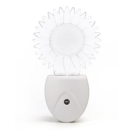 Aigostar - LED RGB yöpöytävalaisin sensorilla LED/0,5W/230V aurinko