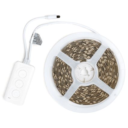 Aigostar - LED RGBIC himmennettävä nauha 10 m LED/24W/24V + Wi-Fi-kauko-ohjain