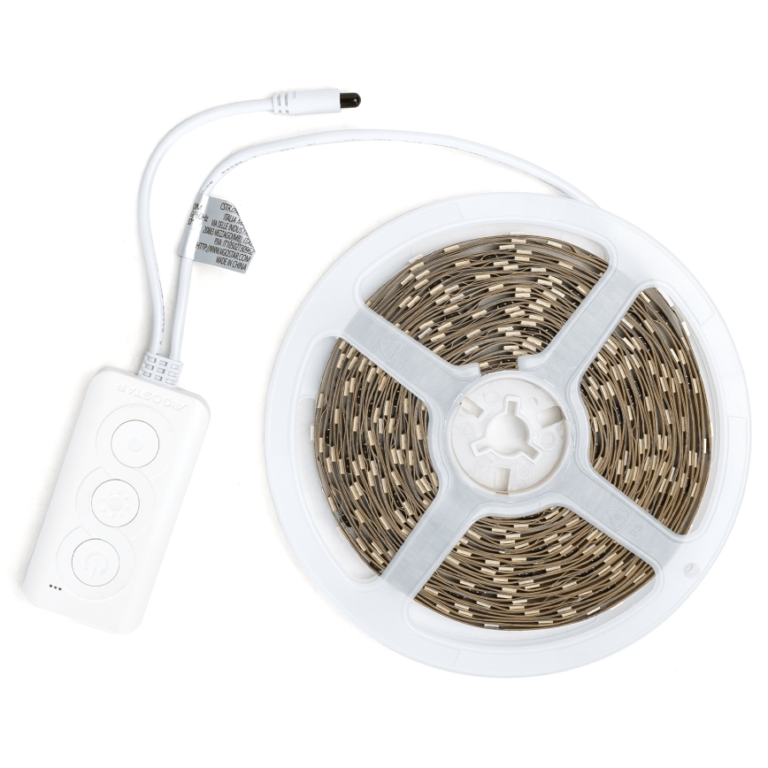 Aigostar - LED RGBIC himmennettävä nauha 10 m LED/24W/24V + Wi-Fi-kauko-ohjain