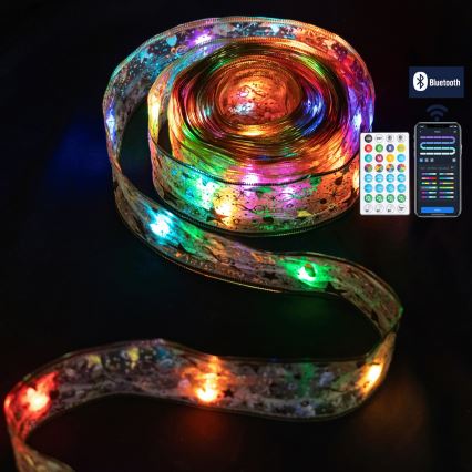Aigostar - LED RGBICW Älykäs ulkokäyttöinen jouluvaloketju MESH 100xLED 10 m IP44 + kaukosäädin