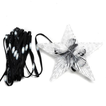 Aigostar - LED RGBICW älykäs ulkoketju MESH 50xLED 5m IP44 + kaukosäädin