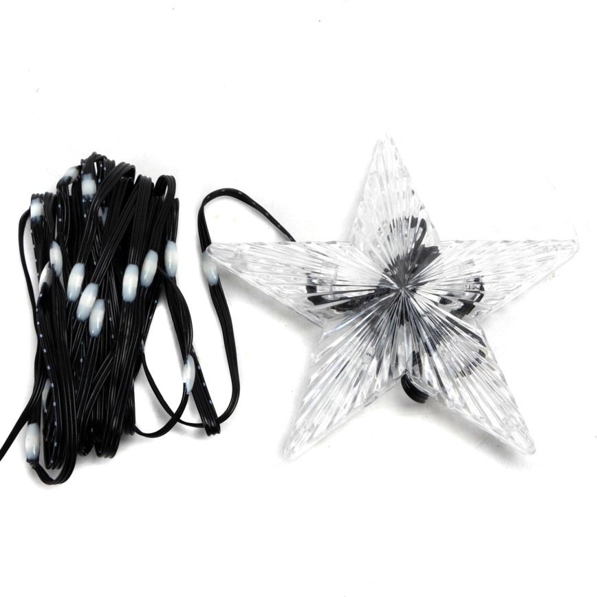 Aigostar - LED RGBICW älykäs ulkoketju MESH 50xLED 5m IP44 + kaukosäädin