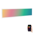 Aigostar - LED RGBW himennettävä alakattopaneeli MESH LED/36W/230V 2700-6500K 120x30 cm
