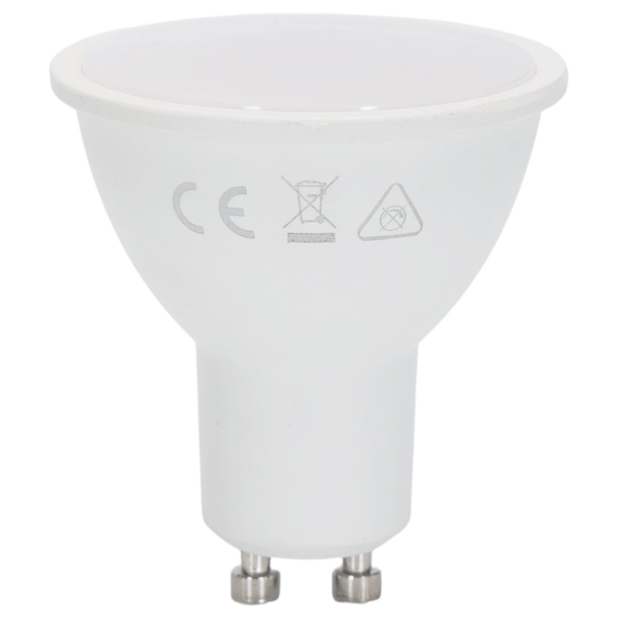 Aigostar - LED RGBW himmennettävä GU10-polttimo 4,8 W/230 V 3000 K + kaukosäädin