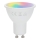 Aigostar - LED RGBW himmennettävä GU10-polttimo 4,8 W/230 V 3000 K + kaukosäädin