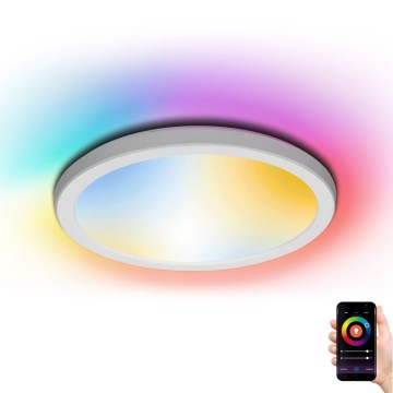 Aigostar - LED RGBW himmennettävä kattovalaisin LED/22W/230V 2700-6500K Wi-Fi