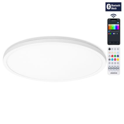 Aigostar - LED RGBW himmennettävä kattovalaisin MESH LED/36W/230V 3000-6500K valkoinen + kaukosäädin