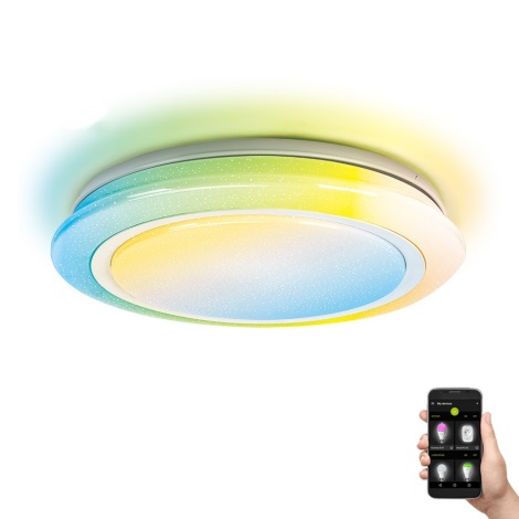 Aigostar - LED RGBW Himmennettävä kylpyhuonevalo LED/27W/230V 40 cm Wi-Fi