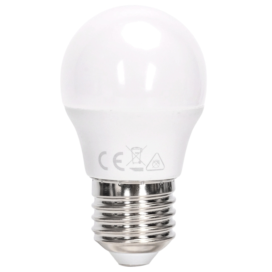 Aigostar - LED RGBW himmennettävä G45-polttimo E27/4,8W/230V 3000K + kaukosäädin