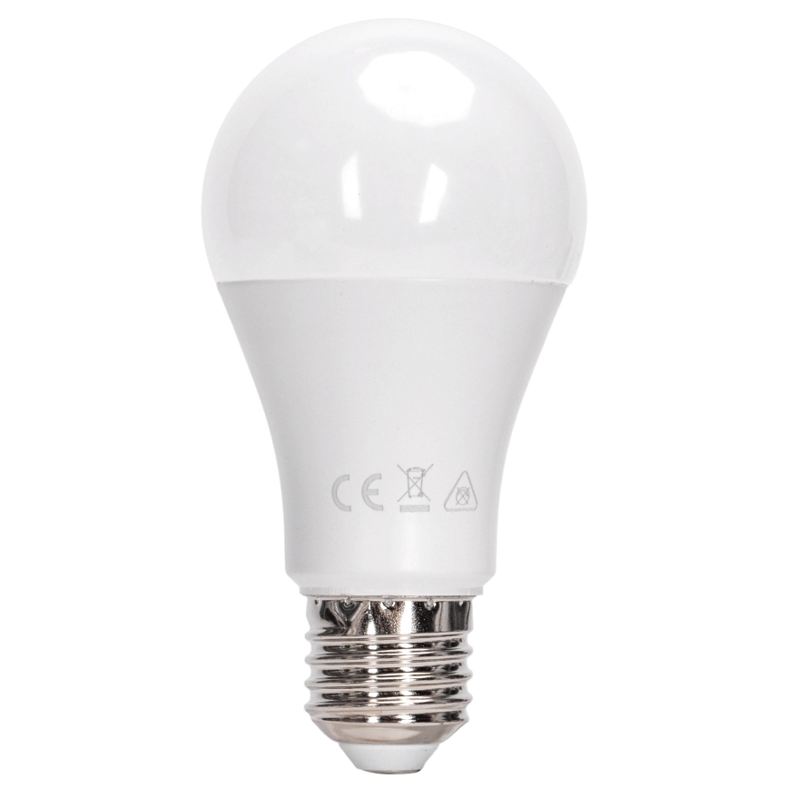 Aigostar - LED RGBW himmennettävä lamppu E27/12W/230V 3000K + kaukosäädin