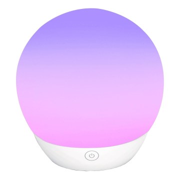 Aigostar - LED RGBW himmennettävä pöytävalaisin LED/5,5 W/5 V Wi‑Fi + kauko-ohjain