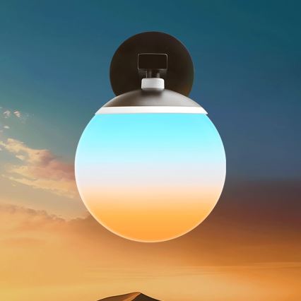 Aigostar - LED RGBW Himmennettävä seinävalaisin MESH Älykäs LED/8W/230V + kauko-ohjaus