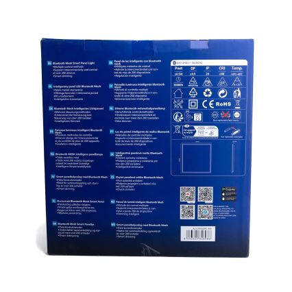 Aigostar - LED RGBW Himmennyspaneeli kiinteä MESH LED/36W/230V 60x60 cm
